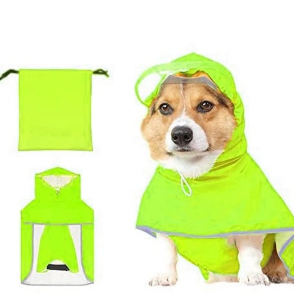 New Dog Raincoat, Lightweight - Picture 3 of 9